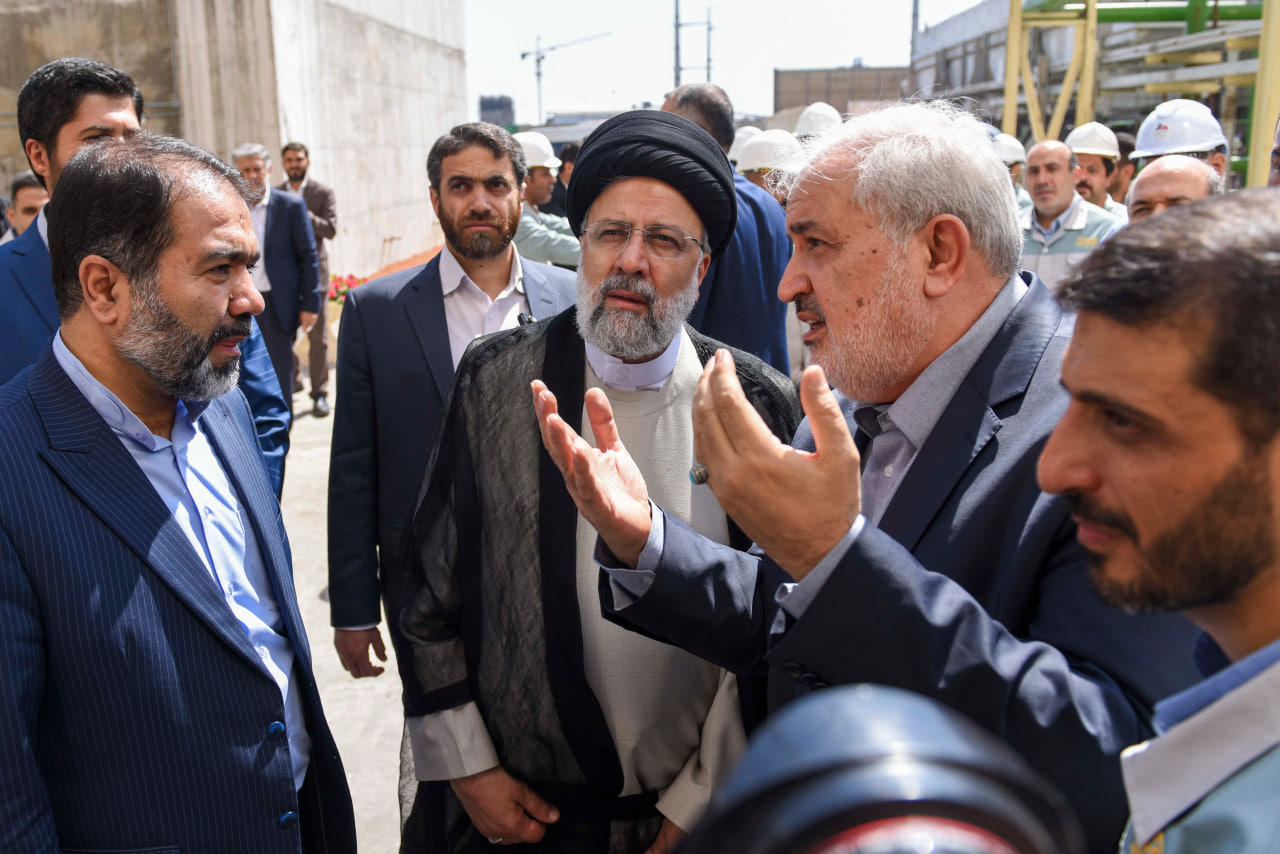 فاز نخست نیروگاه «شهید کاظمی» فولاد مبارکه توسط رئیس جمهور افتتاح شد