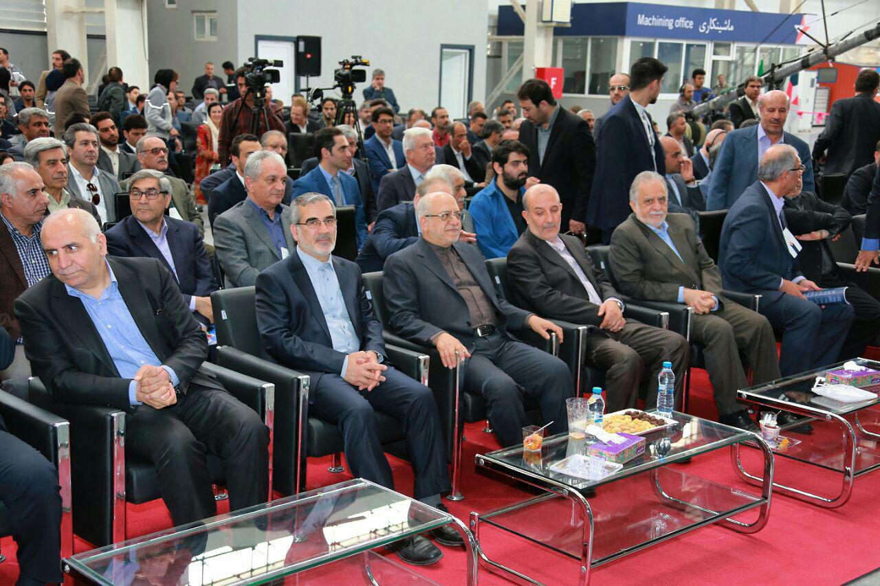 افتتاح طرح سرمایه گذاری خارجی احداث کارخانه تولید تجهیزات و قطعات فولادی شهرک صنعتی اشتهارد 96/02/12