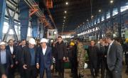 Iran’s biggest seamless steel pipe plant opens