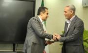 ‎ With the presence of AghaJanlou/ ‎holding ‎‎the introductory‎‎ ceremony of imidro’s Deputy of Financial and economic caretaker