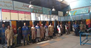 برگزاری دوره آموزش مهارتی سربازان وظیفه در بخش معدن سیرجان