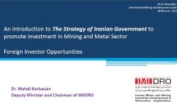 Iran Mining Sector- IMARC Australia 2015