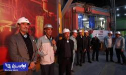 بازديد رئيس هيأت عامل ايميدرو از فولاد مباركه 1405.03.29