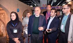 بازديد رييس هيات عامل ايميدرو از شانزدهمين نمايشگاه بين المللي محيط زيست ۹۵/۱۲/۰۹